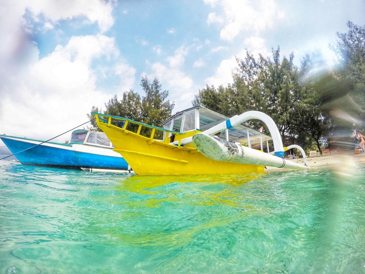 Malino Homestay Gili Trawangan Exterior foto